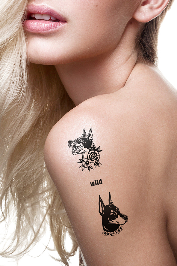 Переводные татуировки389