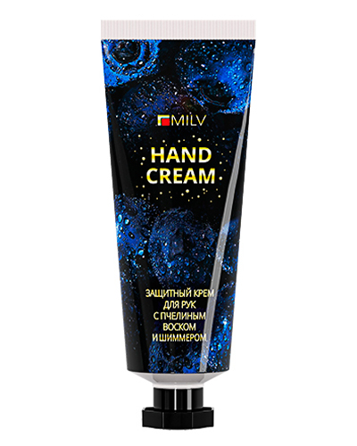 Крем для рук с пчелиным воском и шиммером "ЗАЩИТНЫЙ". Арт.18884. КАШЕМИР. 70 мл