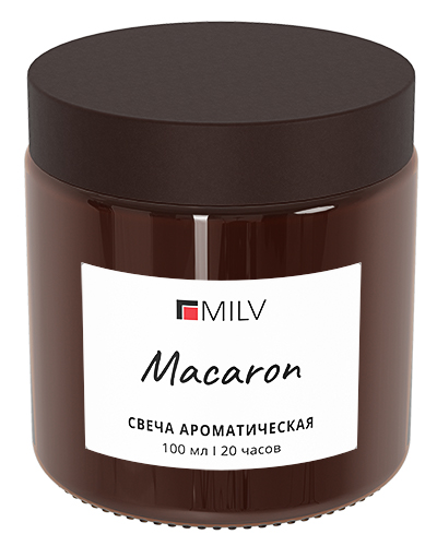 Свеча ароматическая "MACARON". 100 мл