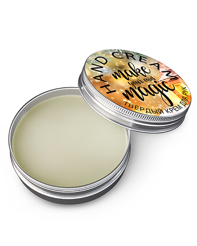 Твердый крем для рук на пчелином воске Защитный 30 мл "ЦИТРУСОВЫЙ ДЖЕМ"