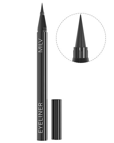 Подводка для глаз ультрачёрная (аппликатор фломастер). Тон 1. 1 мл