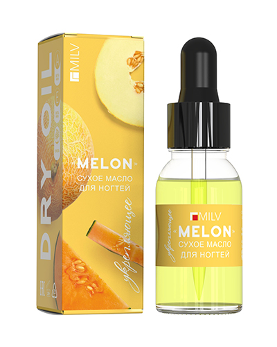 Средство для ногтей Сухое укрепляющее масло для ногтей «MELON». 15 мл картинка