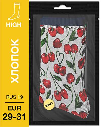 107 High. Носки детские Хлопок. K-15 RUS 19/EUR 29-31