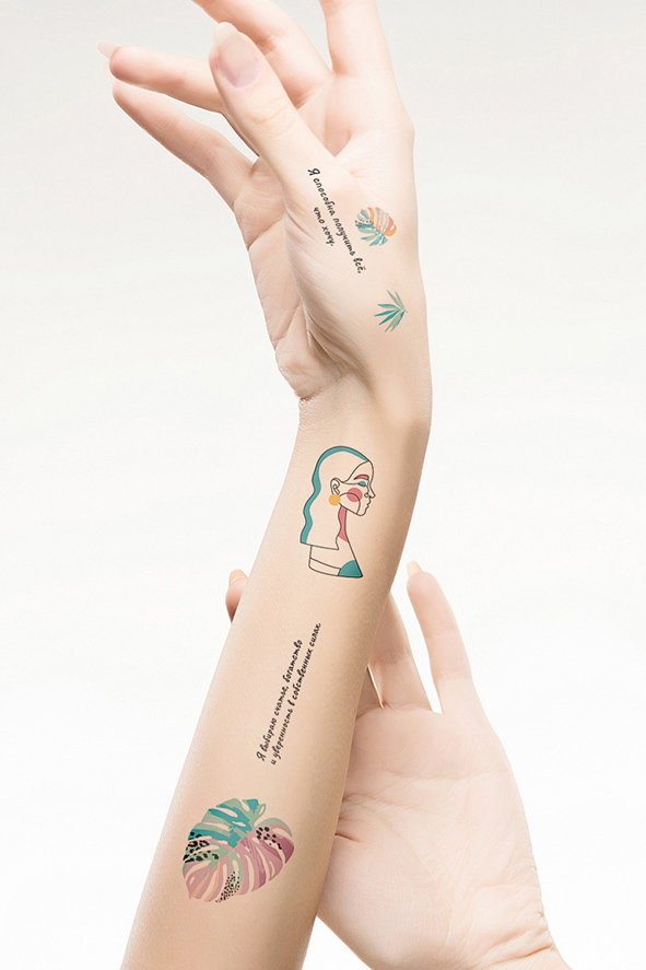 Переводные татуировки286