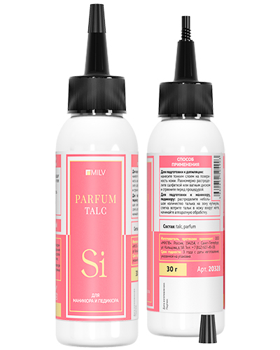 Парфюмированный косметический тальк. Si. 30 г