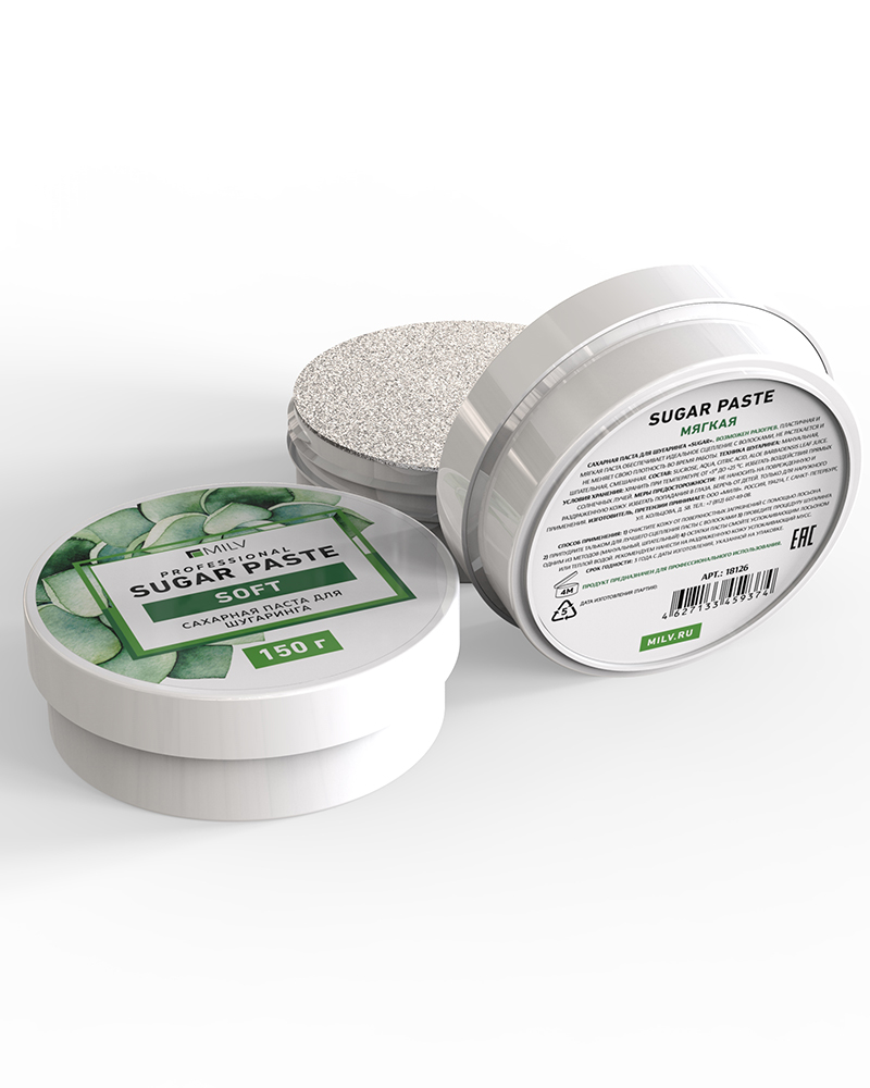 Сахарная паста для шугаринга «Sugar». 150 гр. Арт.18126 МЯГКАЯ