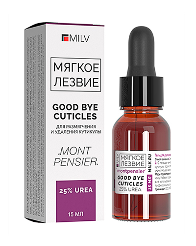 Средство для ногтей Кератогель с мочевиной "GOOD BYE CUTICLES "ЛЕДЕНЕЦ". 15 мл картинка