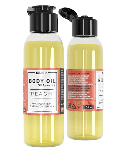 Масло для тела "PEACH". 100 мл