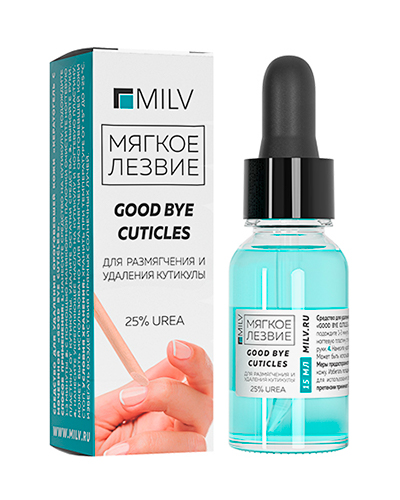 Средство для ногтей Кератогель с мочевиной  «GOOD BYE CUTICLES». 15 мл ДЛЯ РУК картинка