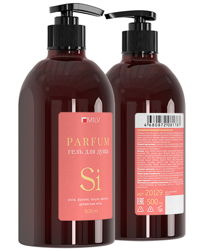 Парфюмированный гель для душа. Si. 500 мл