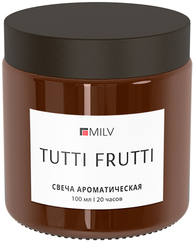 Свеча ароматическая "TUTTI FRUTTI". 100 мл