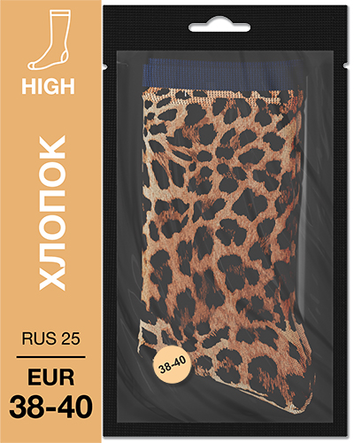 107 High. Носки Хлопок. M-03 RUS 25/EUR 38-40