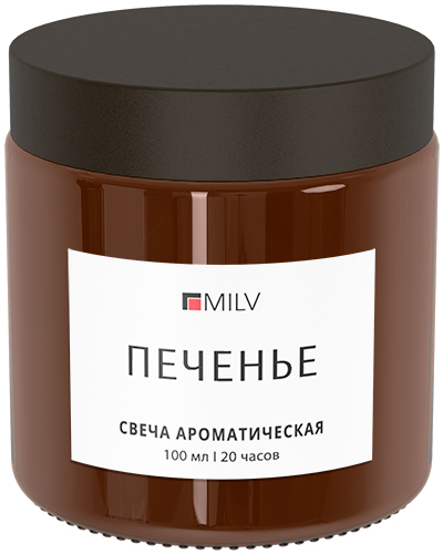 Свеча ароматическая "ПЕЧЕНЬЕ". 100 мл