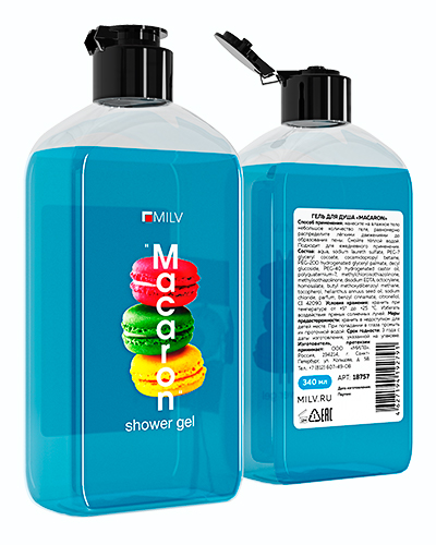 Гель для душа "MACARON". 340 мл